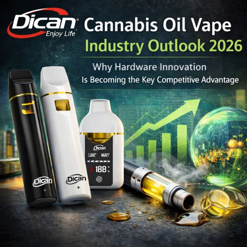 Perspectives de l'industrie de la vape d'huile de cannabis 2026 : pourquoi l'innovation matérielle devient le principal avantage concurrentiel