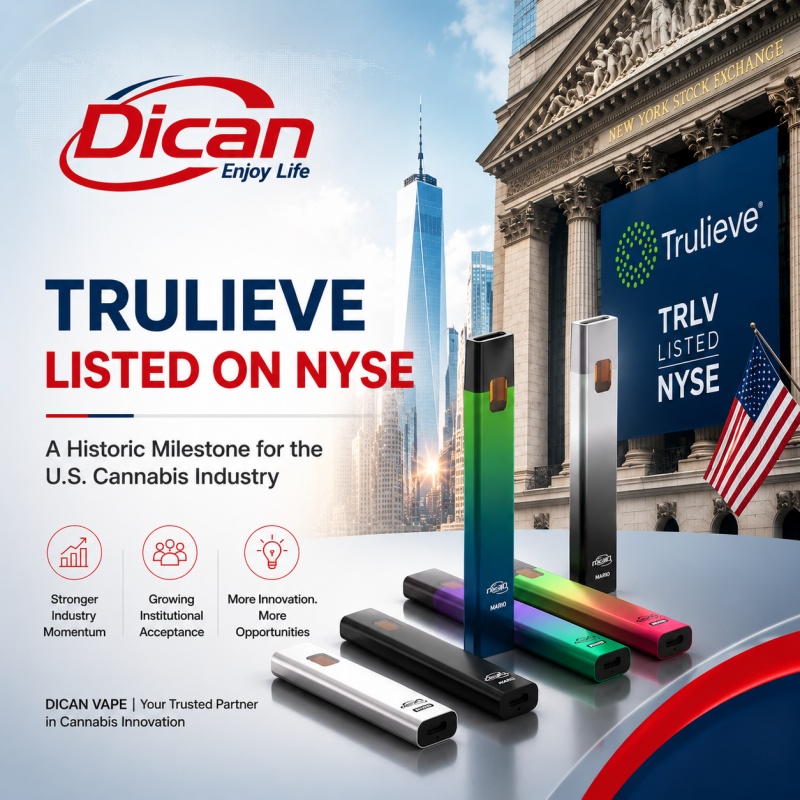 Ce que la cotation de Trulieve au NYSE signifie pour l'avenir de l'industrie du cannabis et de la technologie de la vape