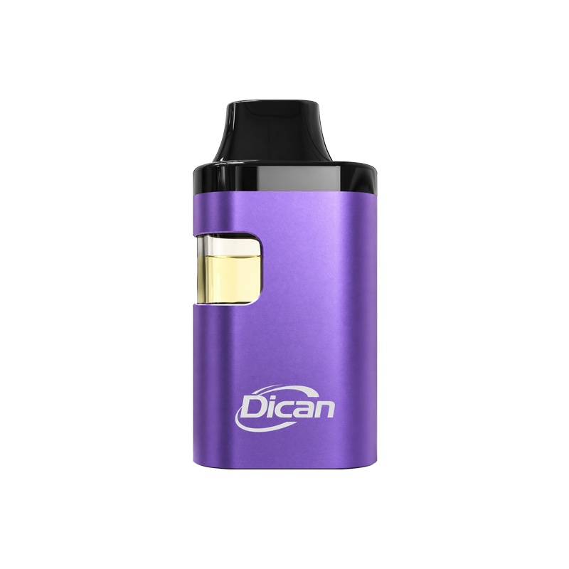 Vape sans poteau en céramique à double maille pour les huiles THC de distillat de résine de colophane vivante